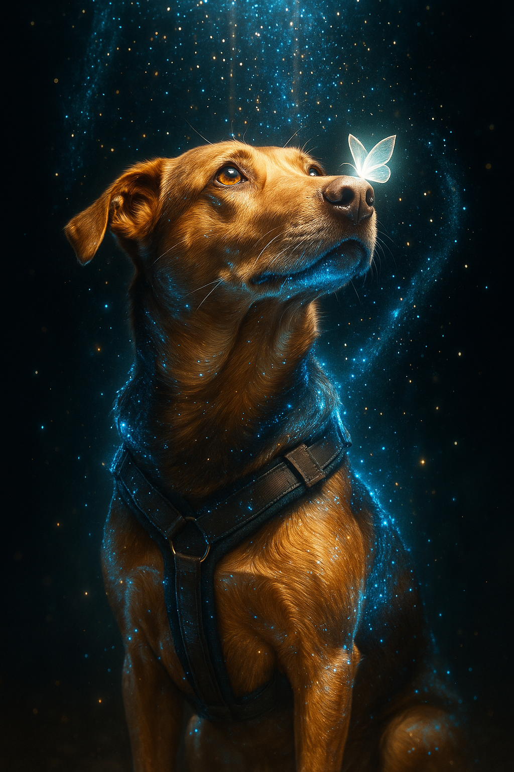 Futuristischer Synth-Character in PromptRebel-Ästhetik