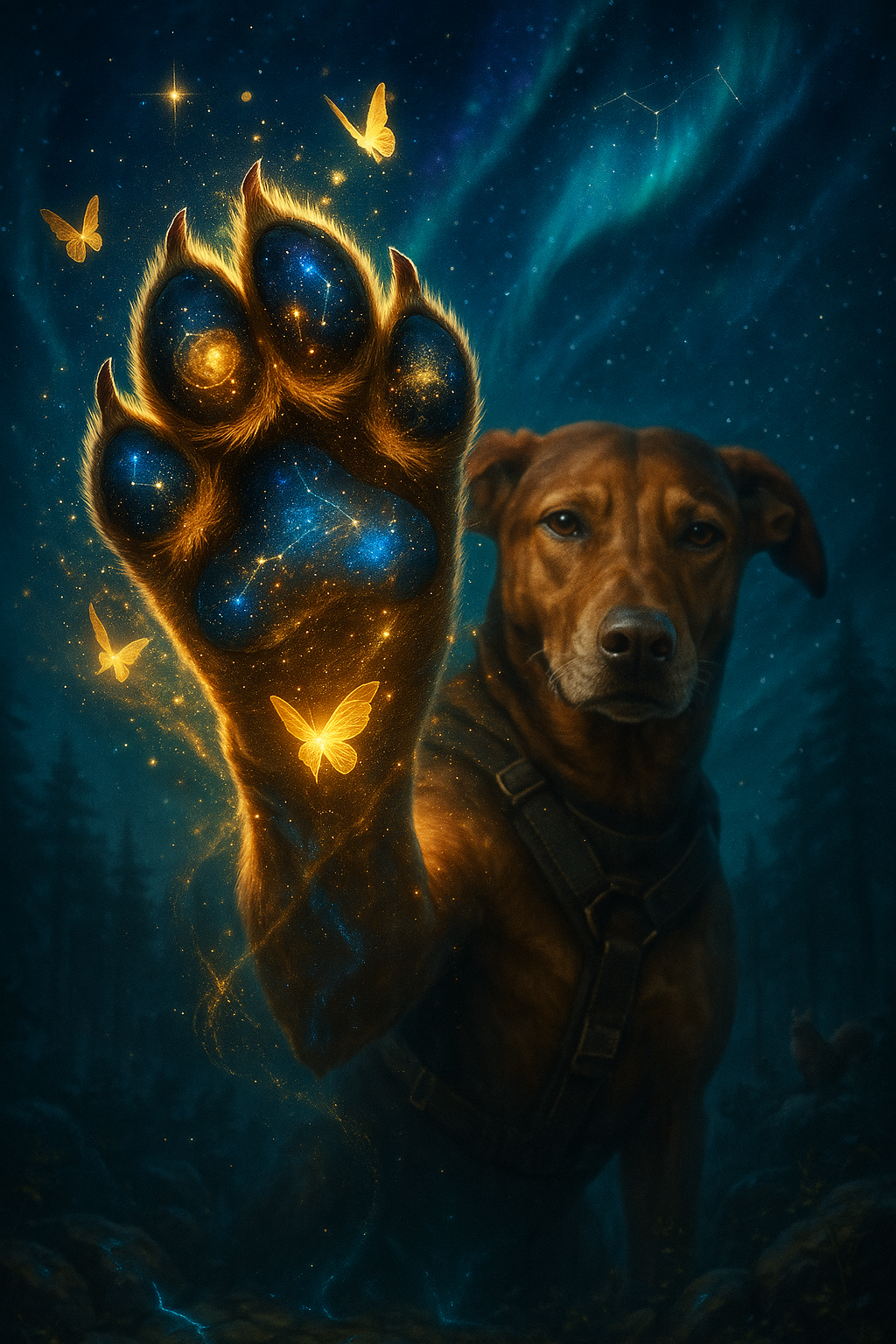 Futuristischer Synth-Character in PromptRebel-Ästhetik