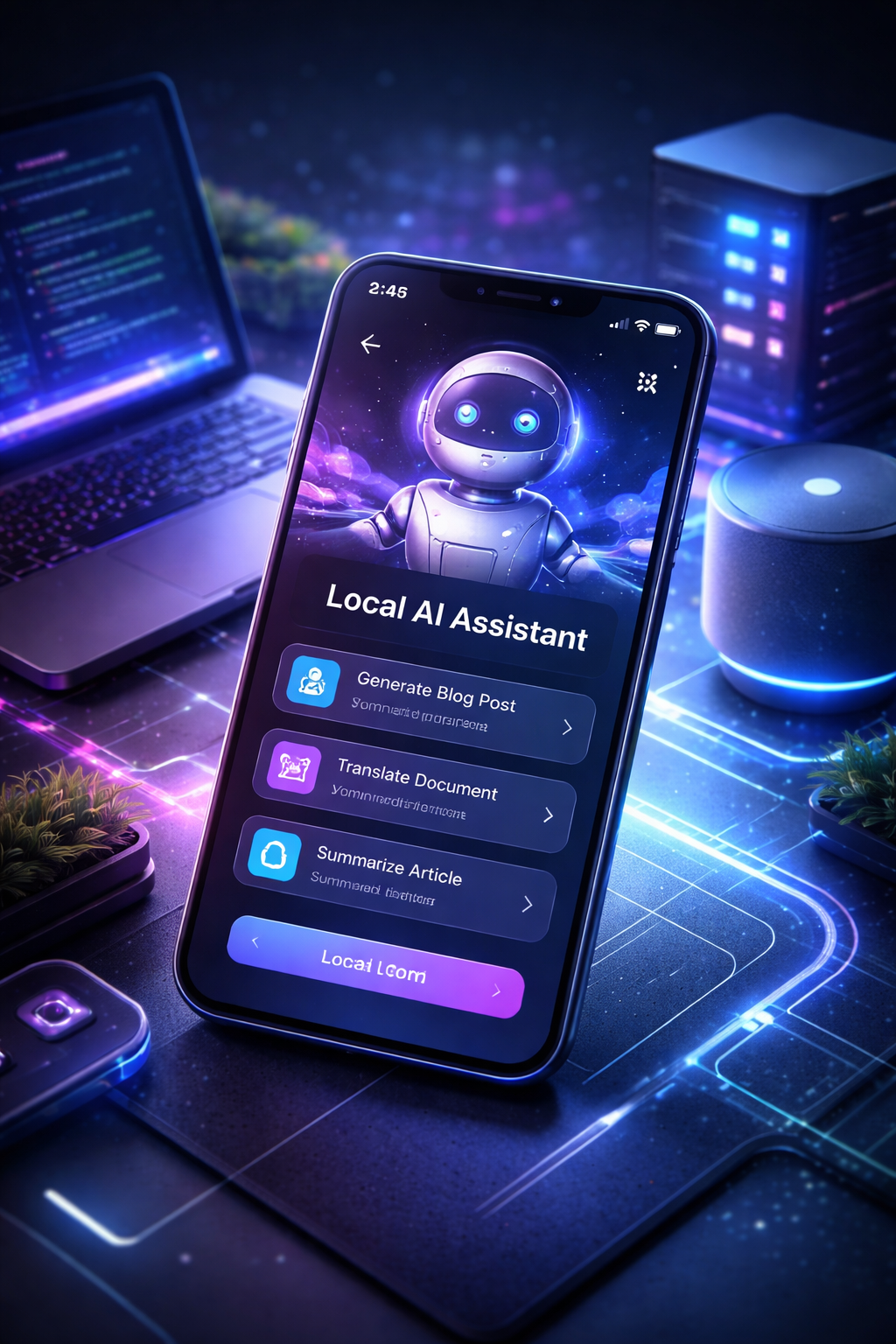 Local AI – Chatbot Screenshot